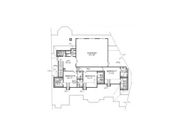 2nd Floor Plan, 062H-0054