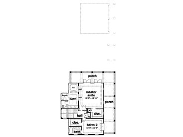 2nd Floor Plan, 052H-0063