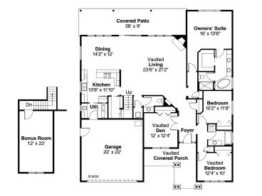 Floor Plan, 051H-0210
