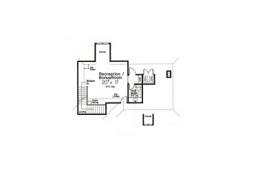 2nd Floor Plan, 002H-0053