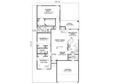 Floor Plan, 025H-0002
