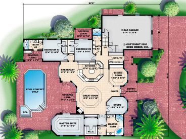 1st Floor Plan, 040H-0062