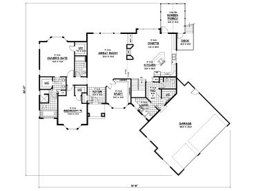 Floor Plan, 023H-0147