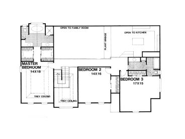 2nd Floor Plan, 007H-0091