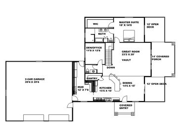 Floor Plan, 012H-0226
