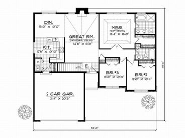 Floor Plan, 020H-0046
