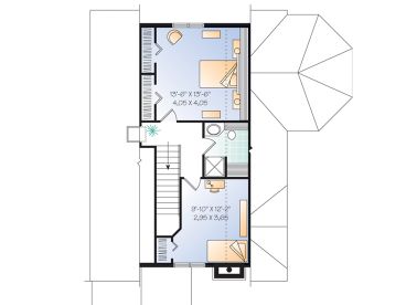 2nd Floor Plan, 027H-0113
