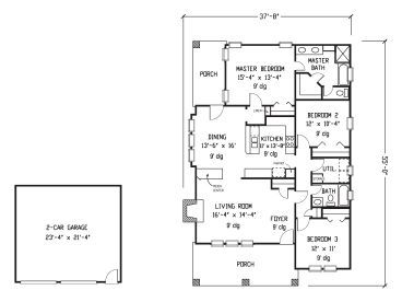 Floor Plan, 054H-0101