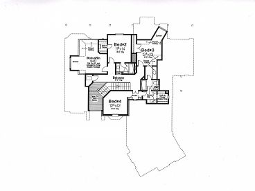 2nd Floor Plan, 002H-0069