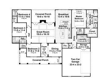 Floor Plan, 001H-0178