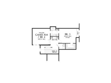 2nd Floor Plan, 034H-0356