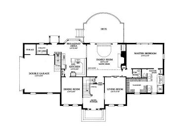 1st Floor Plan, 063H-0192
