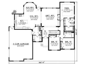 Floor Plan, 020H-0348