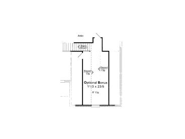 2nd Floor Plan, 030H-0048