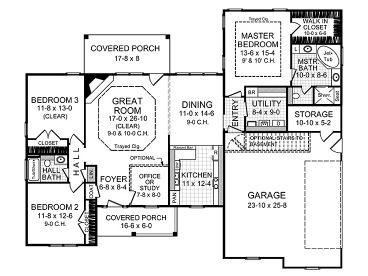Floor Plan, 001H-0063