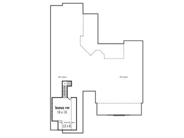 2nd Floor Plan, 021H-0235