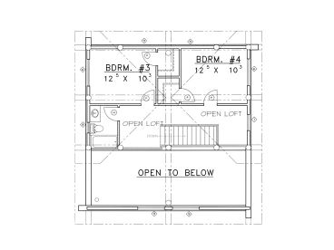 3rd Floor Plan, 012L-0062