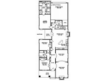 1st Floor Plan, 006H-0109