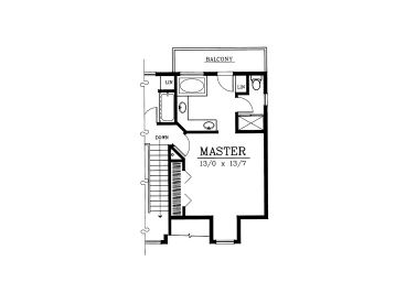 Opt Floor plan, 026H-0080