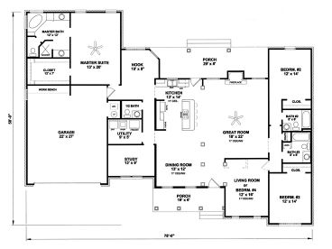 Floor Plan, 004H-0081