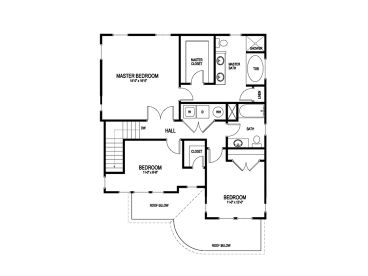2nd Floor Plan, 058H-0014