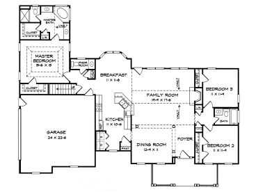 1st Floor Plan, 019H-0086