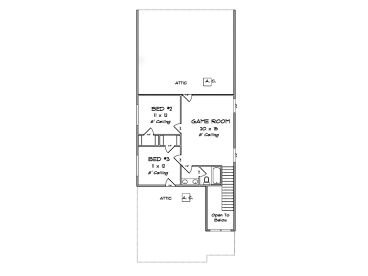 2nd Floor Plan, 059H-0251
