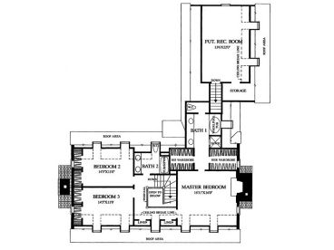 2nd Floor Plan, 063H-0059