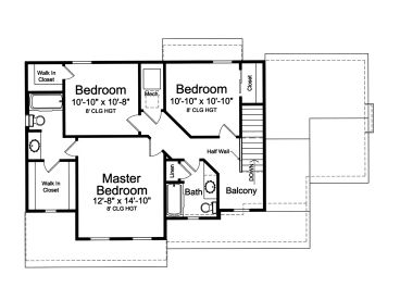 2nd Floor Plan, 046H-0092