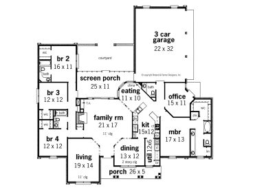 Floor Plan, 021H-0155