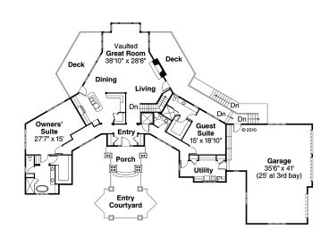 Floor Plan, 051H-0191