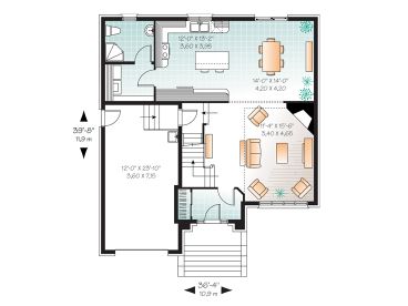 1st Floor Plan, 027H-0260