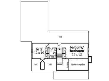 2nd Floor Plan, 021H-0204