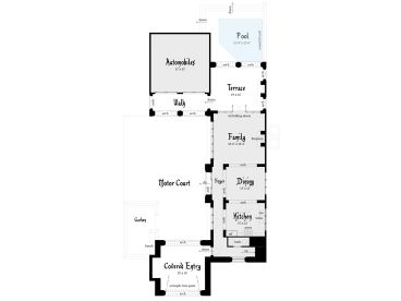 1st Floor Plan, 052H-0082