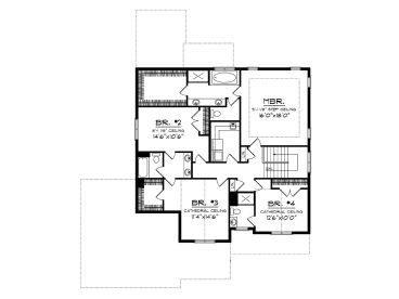 2nd Floor Plan, 020H-0385