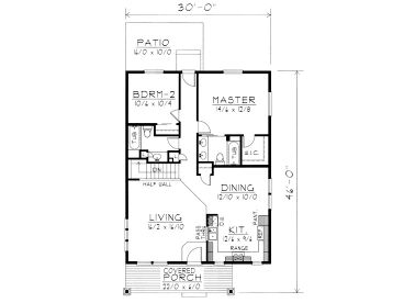 Floor Plan, 018H-0002