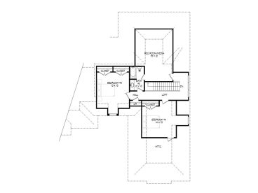 2nd Floor Plan, 062H-0075