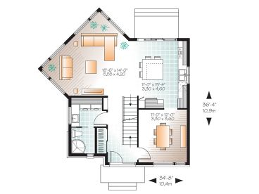 1st Floor Plan, 027H-0300