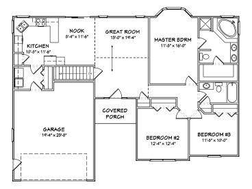 Floor Plan, 048H-0066
