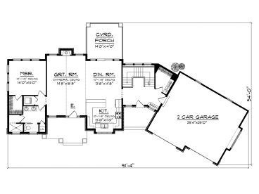 Floor Plan, 020H-0351