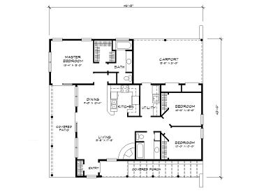 Floor Plan, 008H-0021