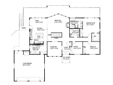 Floor Plan, 012H-0112