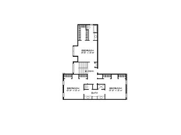 2nd Floor Plan, 008H-0025