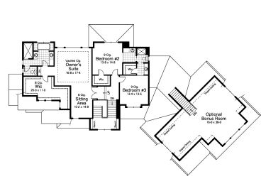 2nd Floor Plan, 023H-0142