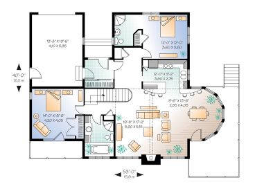 Floor Plan, 027H-0291