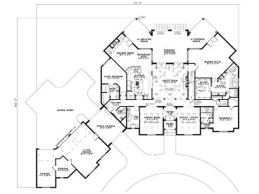 1st Floor Plan, 025H-0181