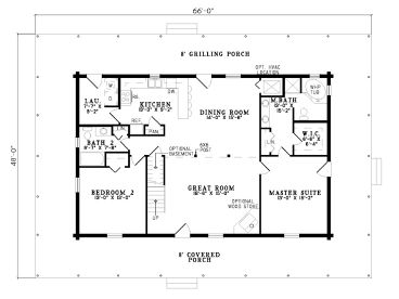 1st Floor Plan, 025L-0041