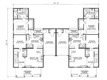 1st Floor Plan, 025M-0024
