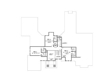 2nd Floor Plan, 055H-0012