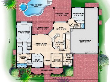 1st Floor Plan, 040H-0081